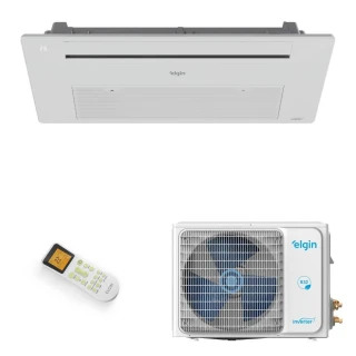 Ar Condicionado Split Cassete Elgin 1 Via One Air 12000 BTUs Quente e Frio Inverter 220V KOQC12C2WACA Ar Condicionado Split Cassete Elgin 1 Via One Air 12000 BTUs Quente e Frio Inverter 220V KOQC12C2WACA