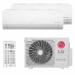 Ar Condicionado Multi Split BI Inverter LG 18000 BTU 2X9000 Quente e Frio 220V Z2UW18GFB1.AWGZBR1