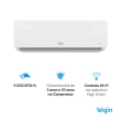 Ar Condicionado Split Elgin Eco Dream Inverter Wi-Fi 9000 BTUs Quente e Frio 220V HIQC09C2WACA