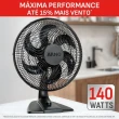 Ventilador Arno Mesa Essential 40cm 6 Pás 127V VE2E 2720018600