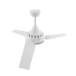 Ventilador Britânia Teto Cancun Branco 3 Pás 127V BVT01B